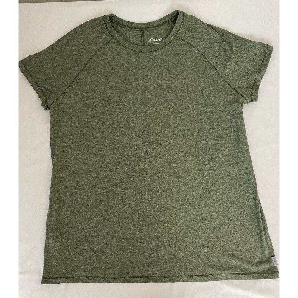 Eddie Bauer Teeshirt Top Womens Large L  Athletic Stretch Performance